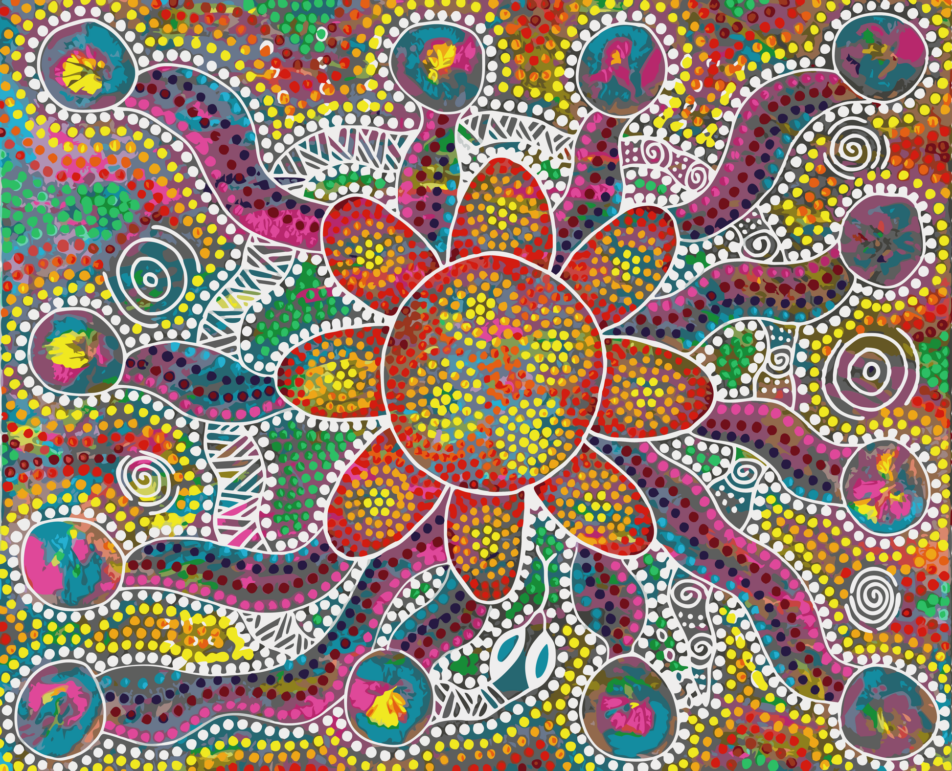 Pathways of Positivity | Paper Print