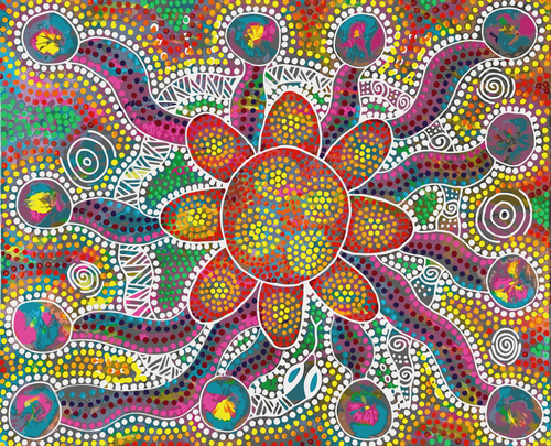 Pathways of Positivity | Paper Print