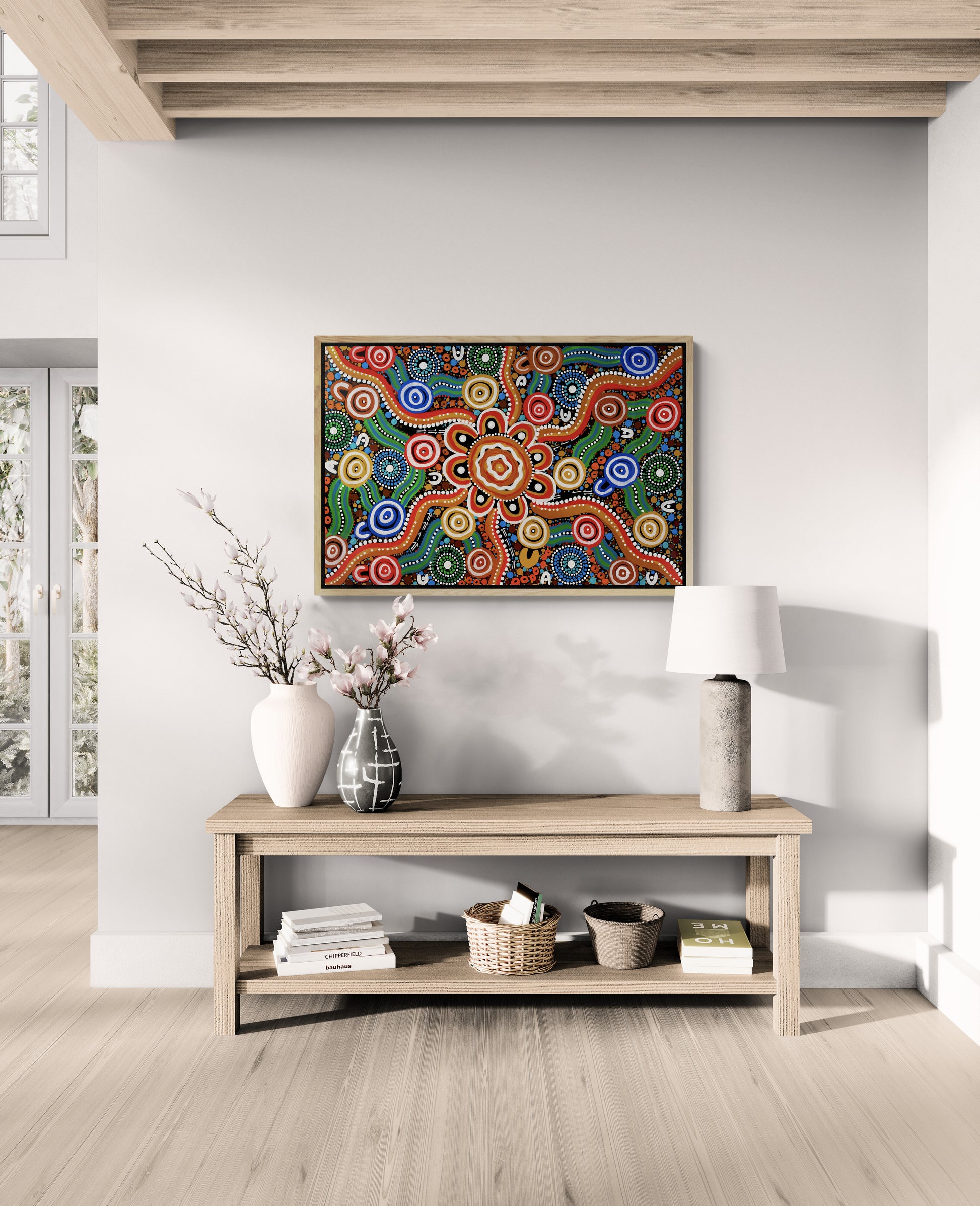 We walk this land together | Canvas Print